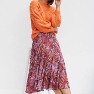 Anthropologie Indre Midi Skirt Size 6